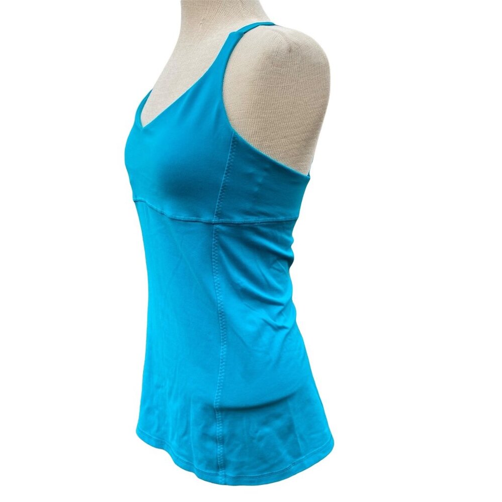 Lululemon Scoop Me Up Tank II Size 8/10 Luan Light WIC71S Spry Blue Strappy - Picture 4 of 14